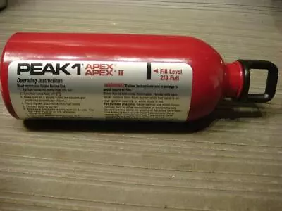 Coleman Red Peak 1 Apex II 22oz Fuel Bottle For Camping Stoves 1998 • $12.95