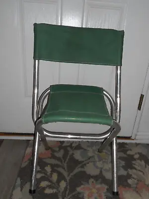 VTG. Flight Master Augusta PGA Masters Aluminum Folding Chair Spectator Seat • $42.46