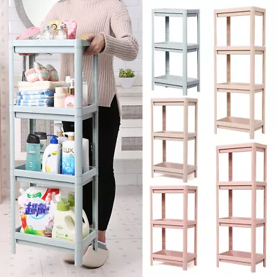 £8.95 • Buy 3/4 Tiers Bathroom Corner Storage Rack Shower Caddy Shelf Kitchen Tidy Organizer