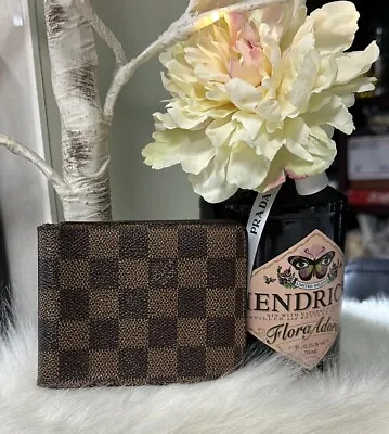 Mens Louis Vuitton Damier Multi Leather Bifold Wallet • $220