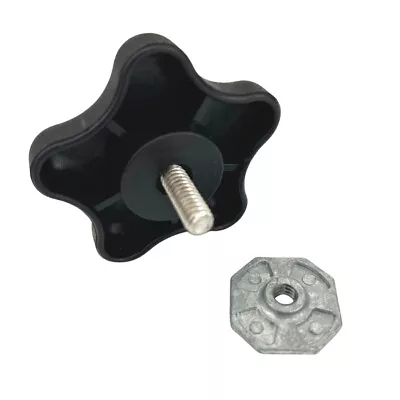 Brace Locking Knob & Backing Nut For Carefree Roll Out Awning Caravan Tightening • $24.95