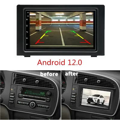 7  Android 12.0 Car Stereo Radio GPS Wifi Player For 2007-2011 Saab 9-3 Saab 93 • $165.90