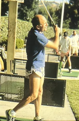 Vintage Photo Slide Man Golfing Posed • $4.99