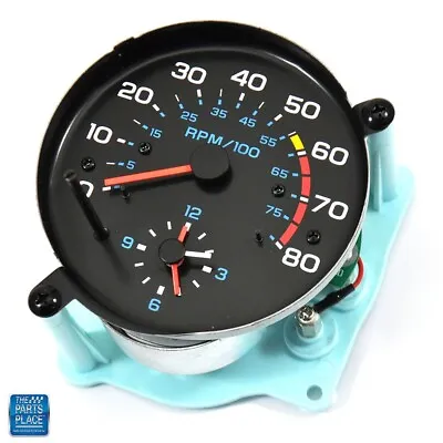 1986-1988 El Camino Monte Carlo Dash Tach With Clock 8000 RPM Each • $203.99