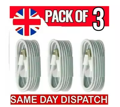 IPhone Charger Fast For Apple Long Cable USB Lead 5 6 7 8 X XS XR Long Lasting • £2.99