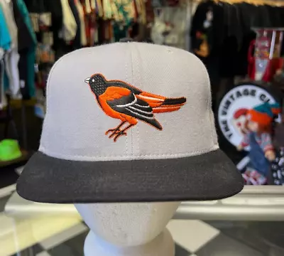 Vintage 1993 New Era Baltimore Orioles MLB Fitted Cap Size 7 1/8 • $120