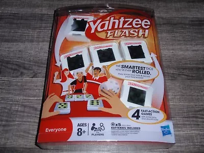Yahtzee Flash Electronic Game Hasbro 2011 New CompleteContents Sealed In Package • $17.13