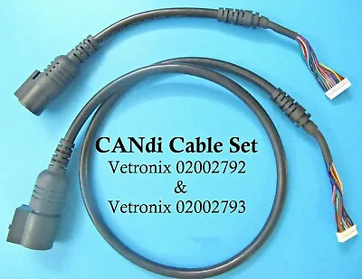 GM TECH 2 VETRONIX Scanner CANdi Interface Replacement Cable Set VTX02002792 &93 • $26.83