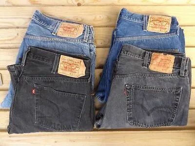 Men`s Vintage Levi`s 501 Jeans Grade A Minus Waist 30 31 32 33 34 35 36 38 40 42 • £24.99