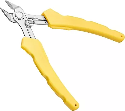 Flush Cutter Micro Wire Cutters 5 Inch Stainless Steel Side Cutting Pliers Tool • $10.54