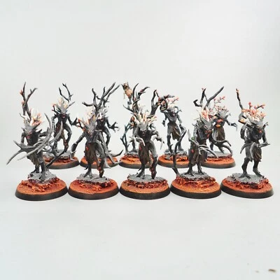 £39.99 • Buy Warhammer Fantasy Age Of Sigmar Army Sylvaneth Dryads X10 Painted