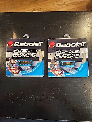 Babolat Pro Hurricane 17 Gauge Tennis String Sets 2 Sets Total New • $30