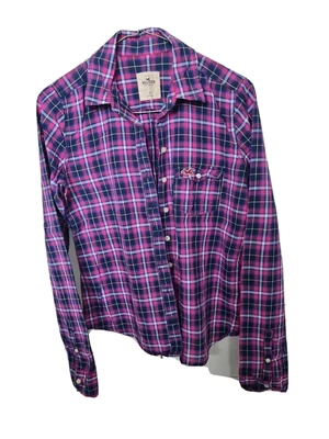 £0.99 • Buy Ladies Hollister Checked Shirt Size Small