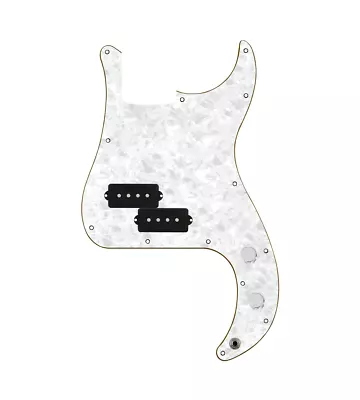 920D Custom Precision Bass Loaded Pickguard With Drive (Hot) Pickups White P... • $219.99