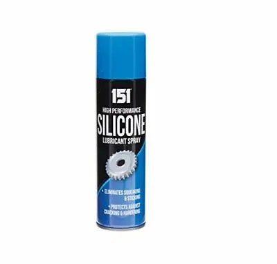 £4.78 • Buy 151 Silicone Lubricant Spray Eliminates Squeaking Sticking 200ml