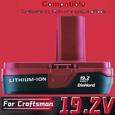 For Craftsman DieHard C3 19.2 Volt XCP Lithium 3.0Ah Battery 5166 PP2011 11375 • $16.99