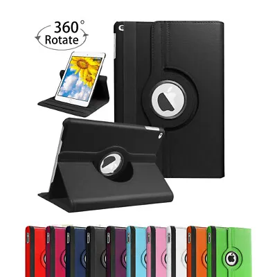 For IPad Air 5 4 Air 3 2 1 Case Rotate Smart Leather Heavy Duty Shockproof Cover • $11.99