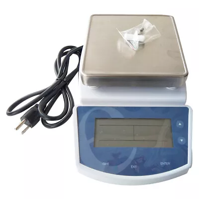 INTBUYING® MS200 Digital Hot Plate Magnetic Stirrer Mixer 110V 50W • $79.90