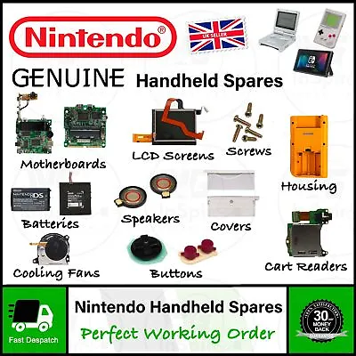 Genuine Replacement Parts For Nintendo Handheld Consoles | You Choose • £4.97