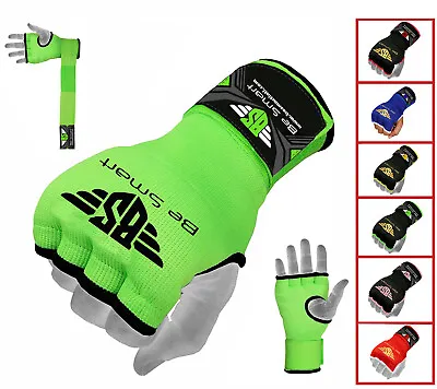 Boxing Gel Gloves Hand Wraps Punch Bag Inner Glove MMA Martial Arts Gear • £6.99