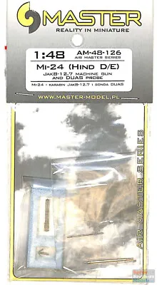 MASAM48126 1:48 Master Model - Mi-24 Hind D/E Detail Set • $22.04