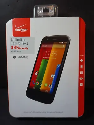 Verizon Moto G Smart Phone No Contract Prepaid 4G LTE • $39.99