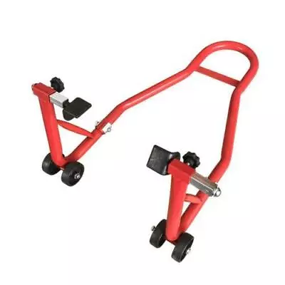 Motorcycle Stand Rear Wheel Lift Paddock Hook Swingarm Auto Universal Red US • $39.80