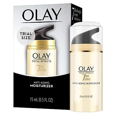 OLAY TOTAL EFFECTS 7-in-One Anti-Aging Moisturizer - 0.5 Fl Oz • $13.58