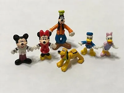 Disney World Theme Park - Monorail Playset Miniature Figures X 6 • $24.99