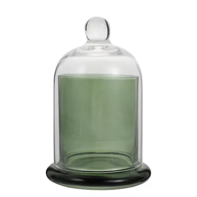 $23.15 • Buy 1 Set Terrarium Jar Plant Cover Display Dome Cloche Glass Candle Holder