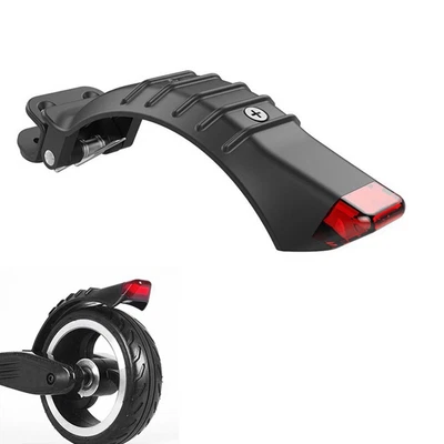 $22.73 • Buy 5.5inch Scooter Rear Fender W/ Vibration Flash Tail Light Scooter Rear Mudguard