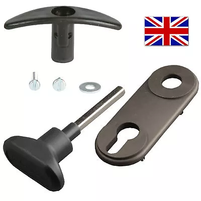 £9.95 • Buy HENDERSON PREMIER Garage Door Front Rear Handle 69.5mm Backplate Lock REPAIR KIT