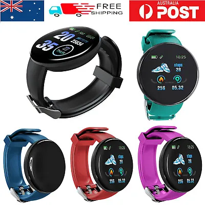 $15.98 • Buy Bluetooth Smart Watch Heart Rate Blood Pressure Fitness Sport Tracker For Iphone