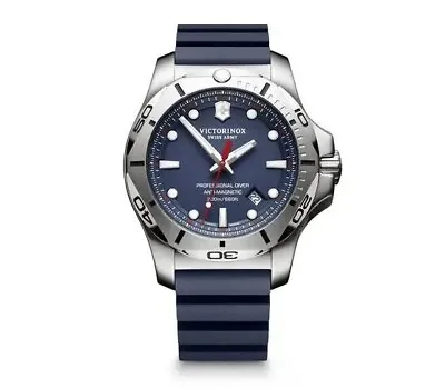 NWT Victorinox Swiss Army I.N.O.X. Professional Dive Watch Blue Inox 241734 • $369