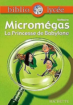 Bibliolyc�e - Micromegas - Princesse De Babylone N� 48 - Livre �l�ve Voltaire  • £2.72