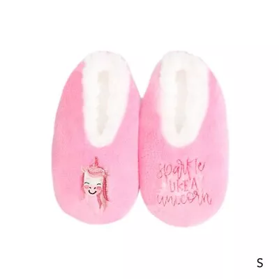 Snuggly Toddler Slippers Sparkle Like A Unicorn X-Large 11/12 • $19.95