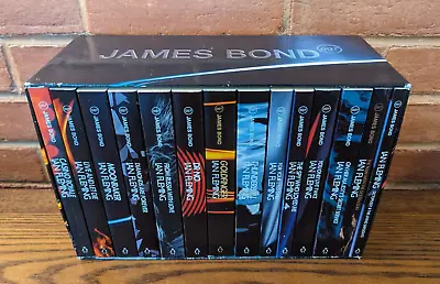 James Bond 007 Complete 14 Book Box Collectors Set Ian Fleming Paperback Books • $145.97