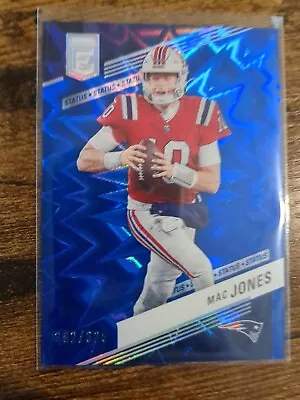 2023 Donruss Elite Mac Jones #70 Status Blue Explosion #/625 • $2.25