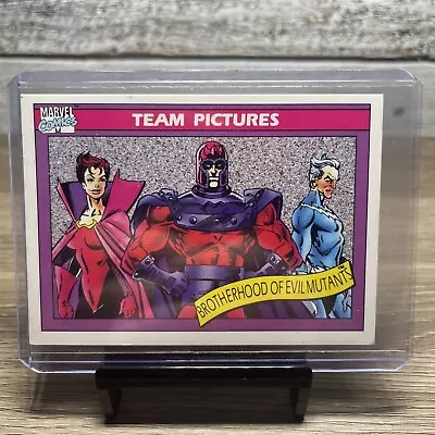 1990 Marvel Comics Universe Series 1 Team Pictures BROTHERHOOD OF EVIL MUTANTS • $2.84
