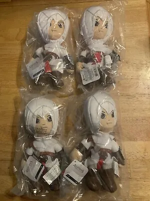 4 Assassin's Creed Lot Altair 8-Inch Plush New Sealed Tags Stuffed Toy 2018 • $20