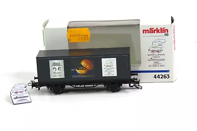 MARKLIN HO 44263 BOX CAR MINI CLUB 1997 With Pin BOXED  GH179-L • $12