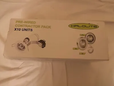 Halolite Pre-wired Contractor Pack X10 Units  • £8