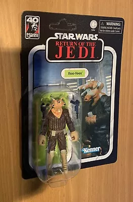 Star Wars 3.75inch TVC Vintage Collection Ree-Yees 40th ROTJ Court Denizen VC137 • $16.90