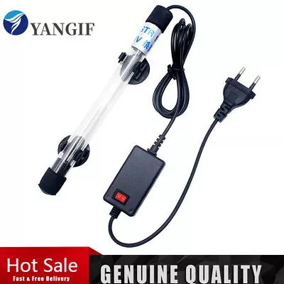 Aquarium Lights Fish Tank UV Lamp Submersible Ultraviolet Light For Water Clean • £12.95