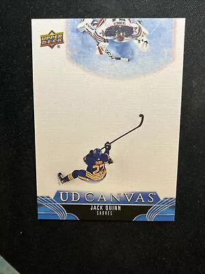 23-24 UD Series 1 Hockey Canvas C9 Jack Quinn • $2.99