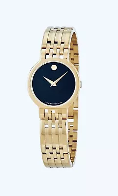 Brand New Movado Esperanza Women’s Yellow Gold Stainless Steel Watch 0607149 • $609