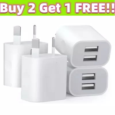 Dual USB Wall Charger Universal Port 5V  AC Power Adapter For Iphone Samsung Au • $7.20