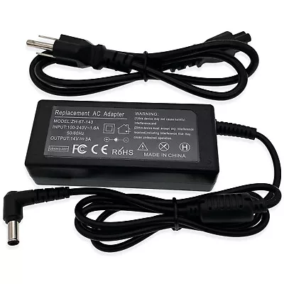 AC Adapter For Samsung LF24T350FHNXZA F24T350FHN LED Monitor Power Supply Cord • $11.99