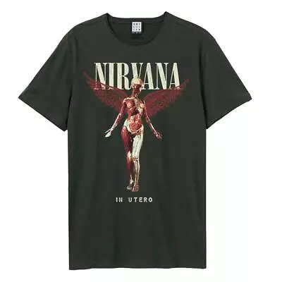 Amplified Unisex Adult In Utero Nirvana T-Shirt (GD1395) • $56.87