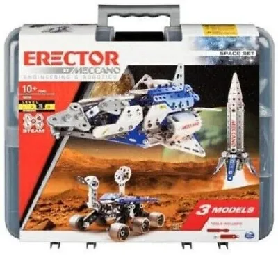 £43.50 • Buy Meccano 18214 Space Model Set 472 Parts STEAM Building Kit New Kids Toy Age 10+